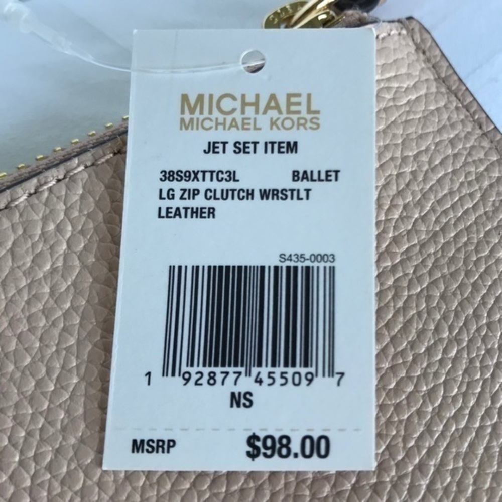 Michael Kors Camille satchel zip clutch wristlet - Picture 10 of 10